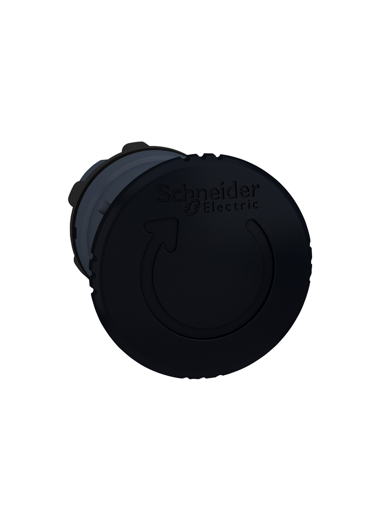 Harmony XB5 Przycisk grzybek z mechanizmem zatrzaskowym fi40 czarna plastikowa ZB5AS52 Schneider