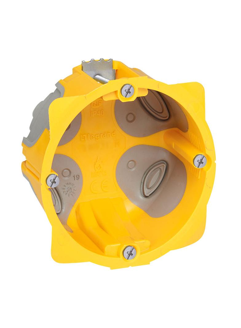 ECOBATIBOX PUSZKA POJEDYNCZA DO KARTON-GIPSU Z MEMBRANĄ 40 MM, Legrand