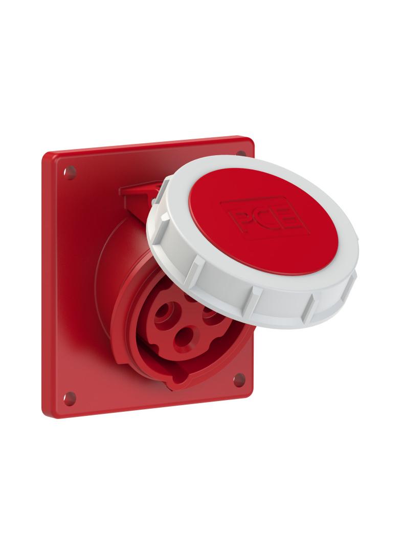 GNIAZDO TABLICOWE SKOŚNE POWER TWIST 16A 400V 3P+Z TWIST 70x85mm 4142-6 15493 PCE