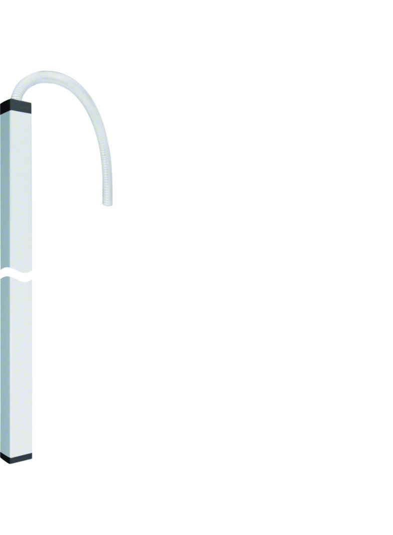 tehalit.DA200 Kolumna jednostronna DA200-80 z elastycznym przyłączem H=2m biały