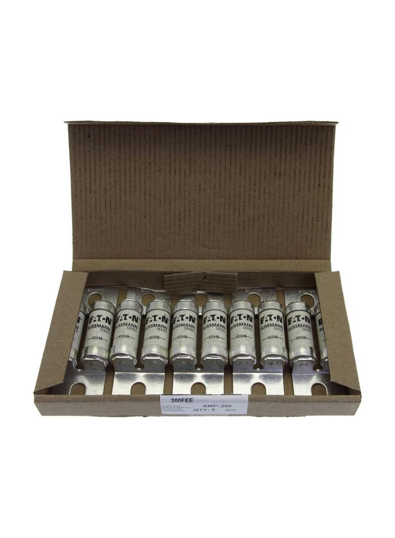 200AMP 690V IEC AC TWIN FUSE Wkładka szybka 200A AC 690V DC 500V BS88 37x94 mm aR BS 200FEE EATON