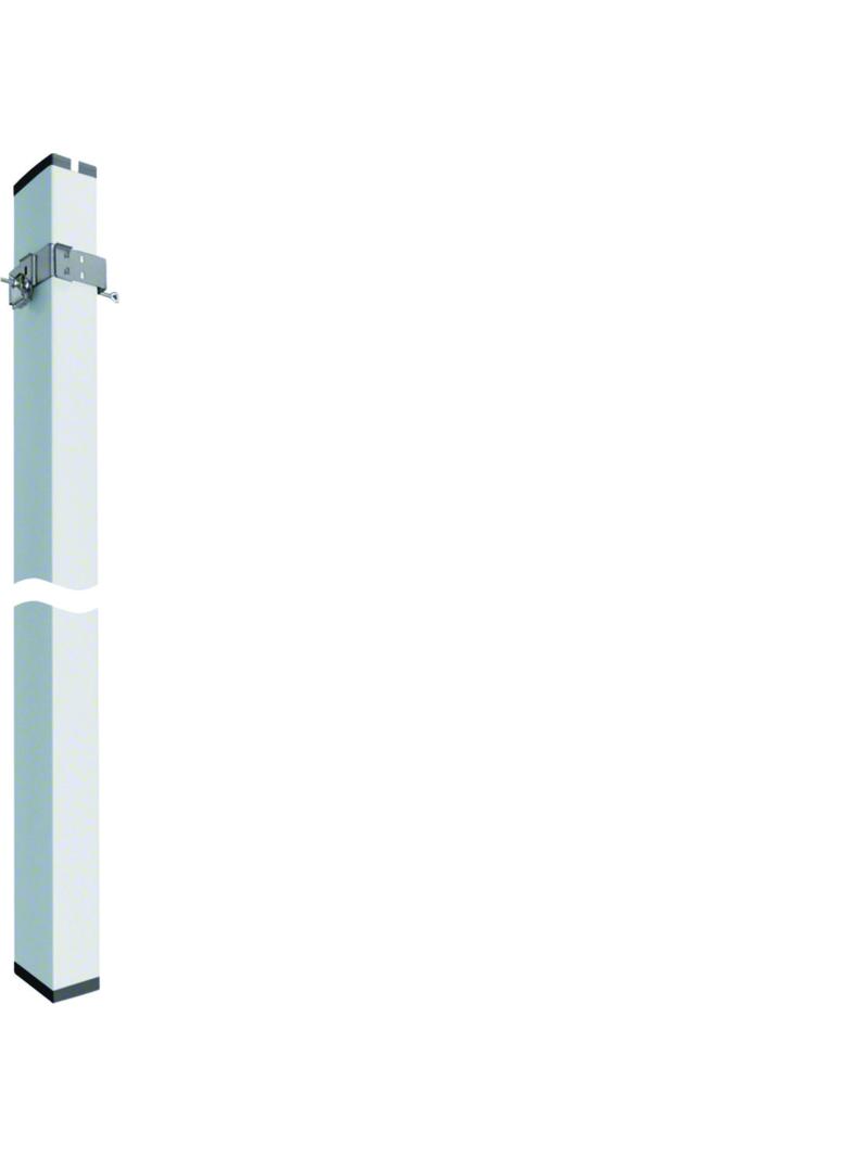 tehalit.DA200 Kolumna dwustronna DA200-80 z zaciskiem mocującym H=2,8m biały