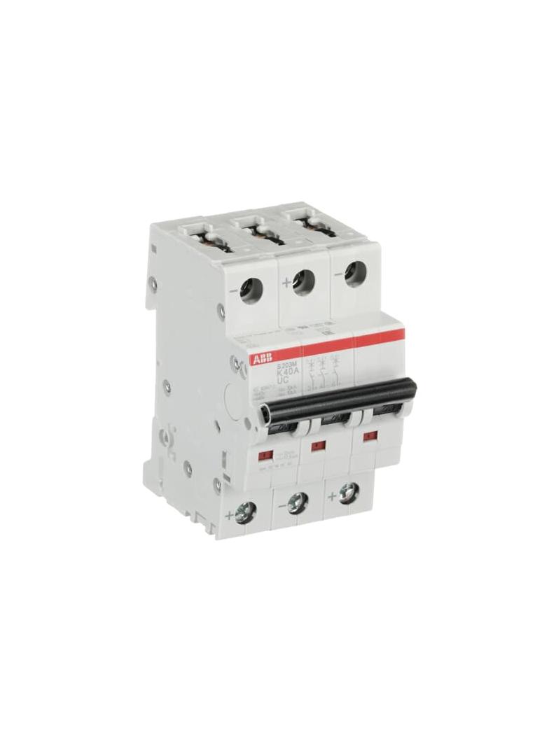 S203M-K40UC Wyłącznik nadprądowy AC/DC 10kA 3P K40A 2CDS273061R0557 ABB