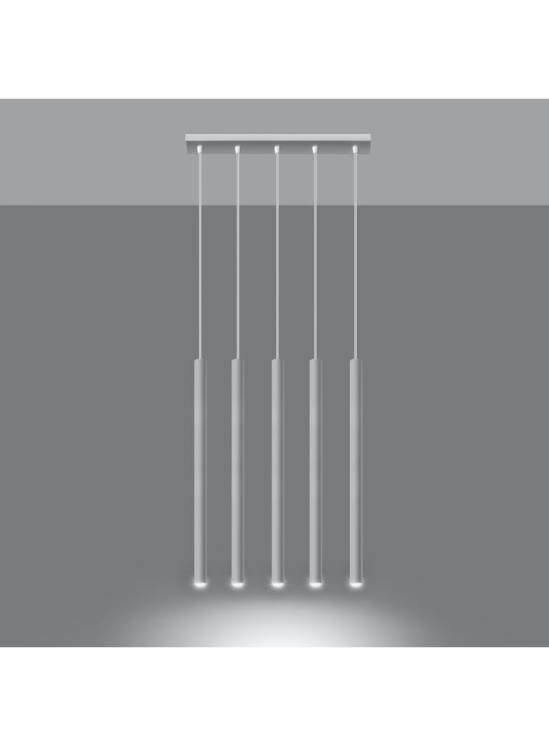 Lampa wisząca PASTELO 5 biała