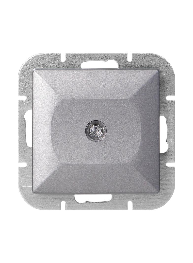Łącznik krzyżowy podtynkowy z podświetleniem Pearl, WP-8P/S, antracyt OR-OE-7703/P/A ORNO