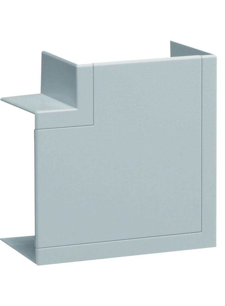 tehalit.BR65/BRS Kąt płaski 65x100, PC-ABS, jasnoszary BR651005H7035 HAGER