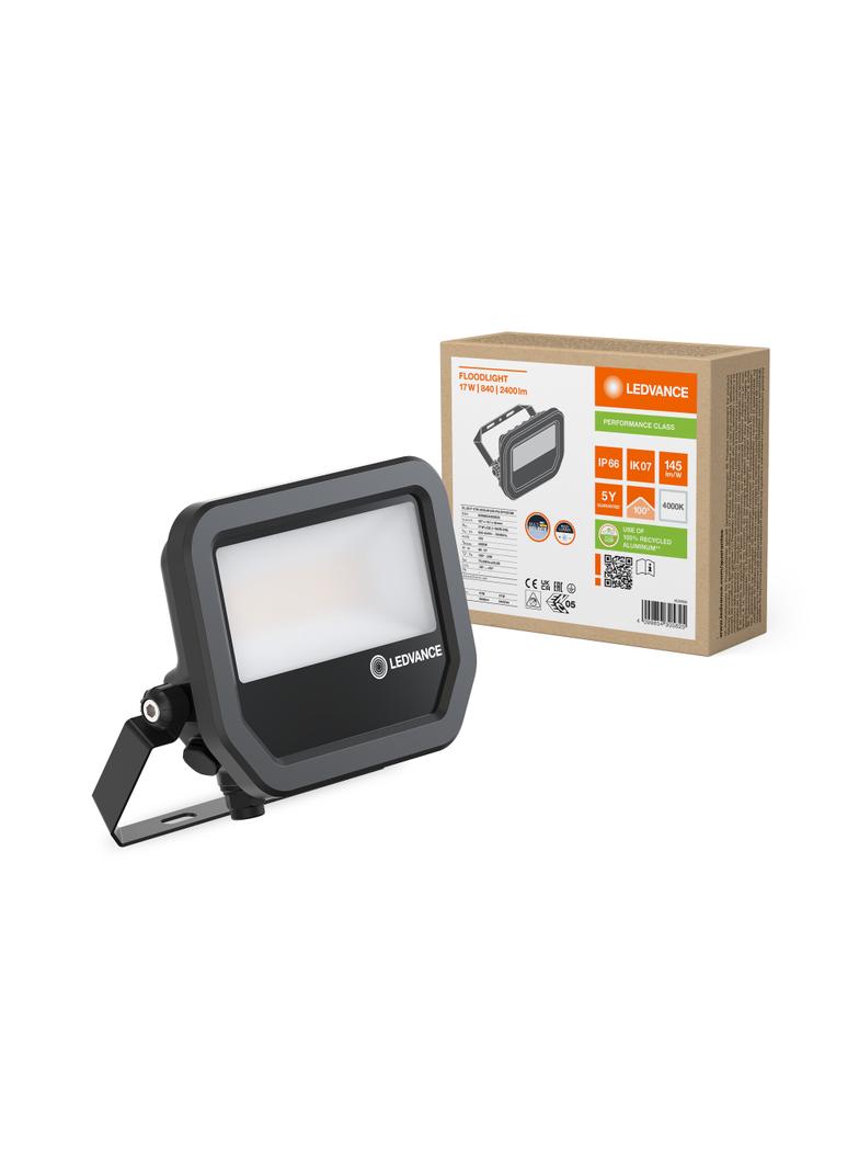 Naświetlacz LED FLOODLIGHT PFM G4 11W/17W 133m/W 4000K czarny LEDVANCE