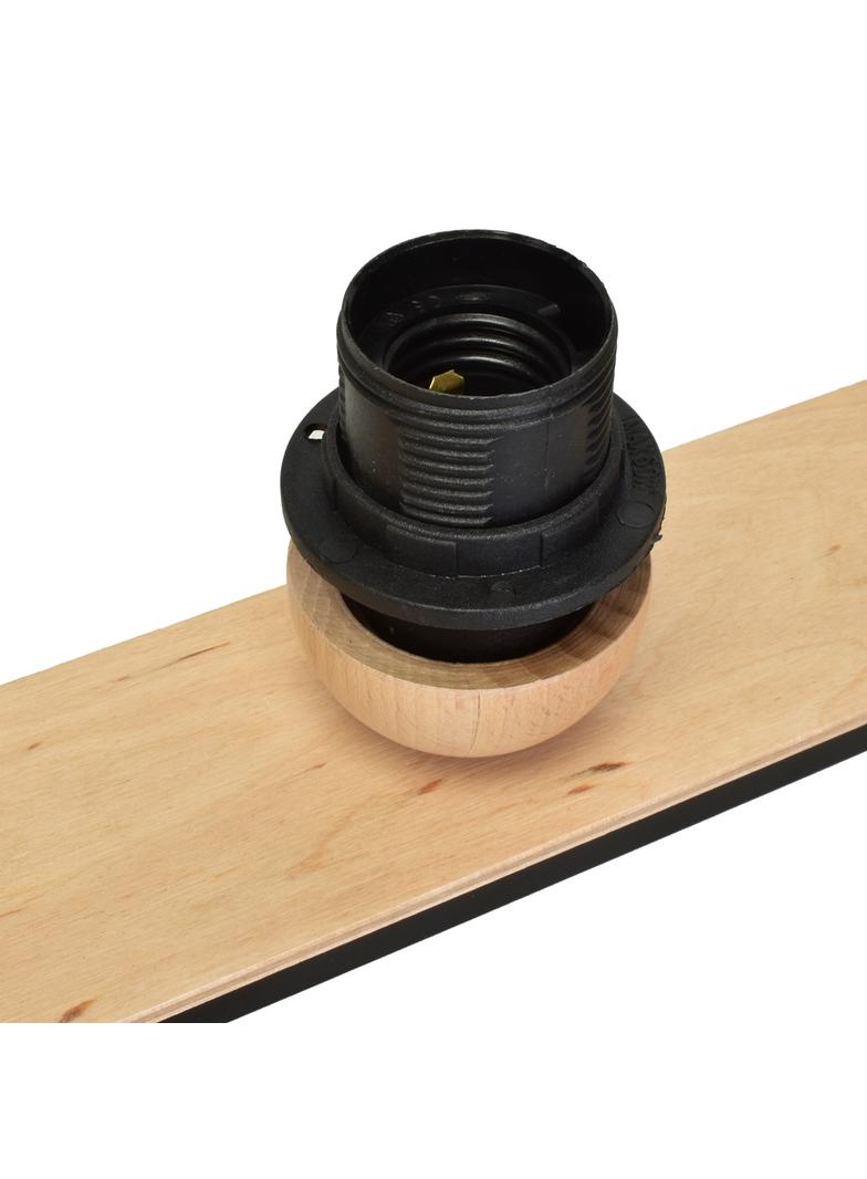 Milagro plafon Dama Black 3xE27 MLP6560