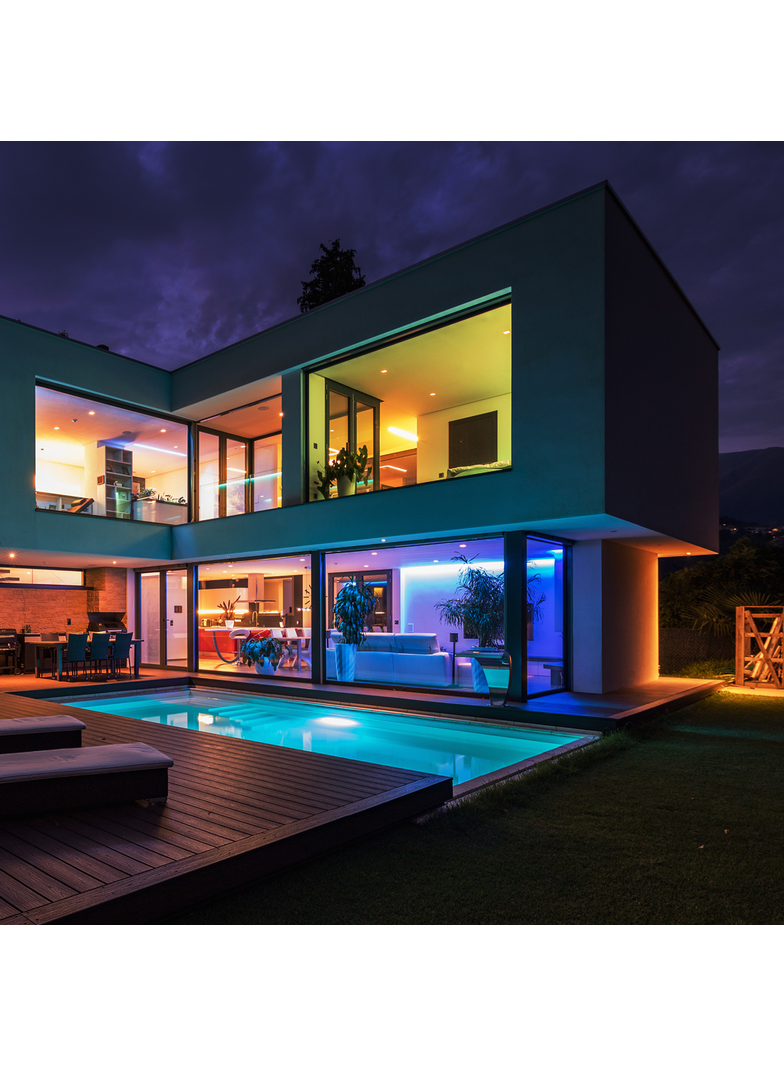 Zestaw LED RGB Wi-FI 3m Smart Tuya IP65 + CCT + Dim 12V