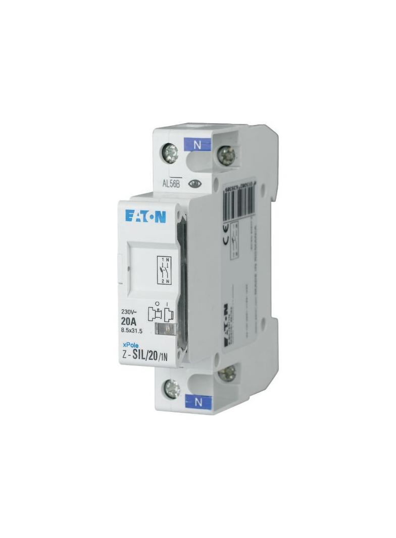 Z-SIL/25/1 Rozłącznik bezpiecznikowy cylindryczny 10x38mm 25A 1P 263902 EATON