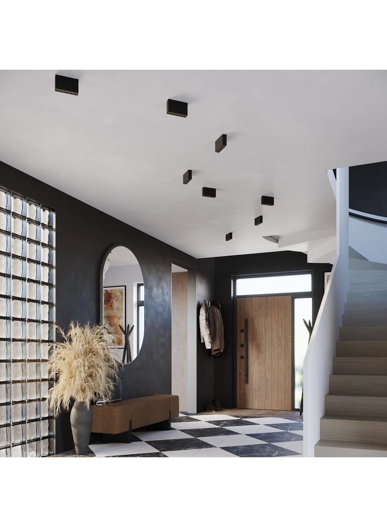 Sollux Plafon SOLE czarny LED SL.1212