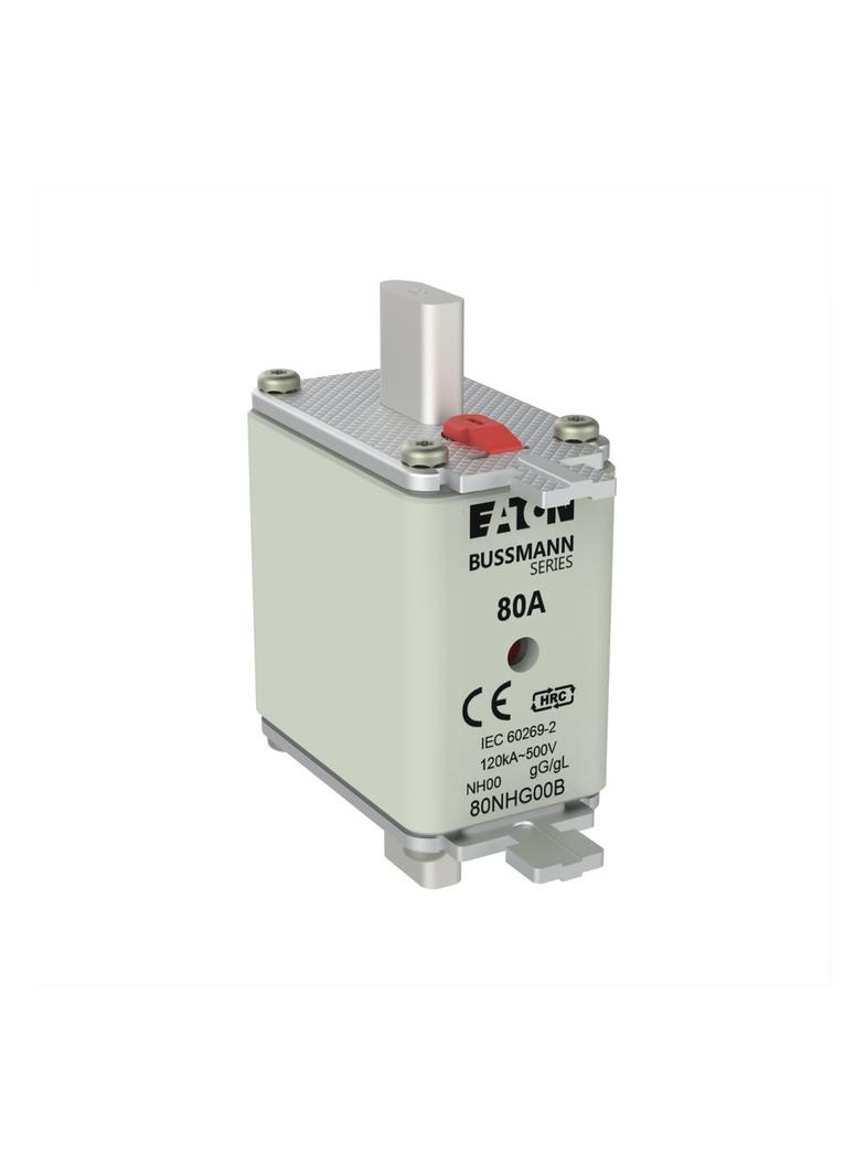 0NH FUSE 80AMP 500V gG SIZE NH00 DUAL IND Wkładka NH00 80A 500V GL/GG podwójny wskaźnik 80NHG00B EAT