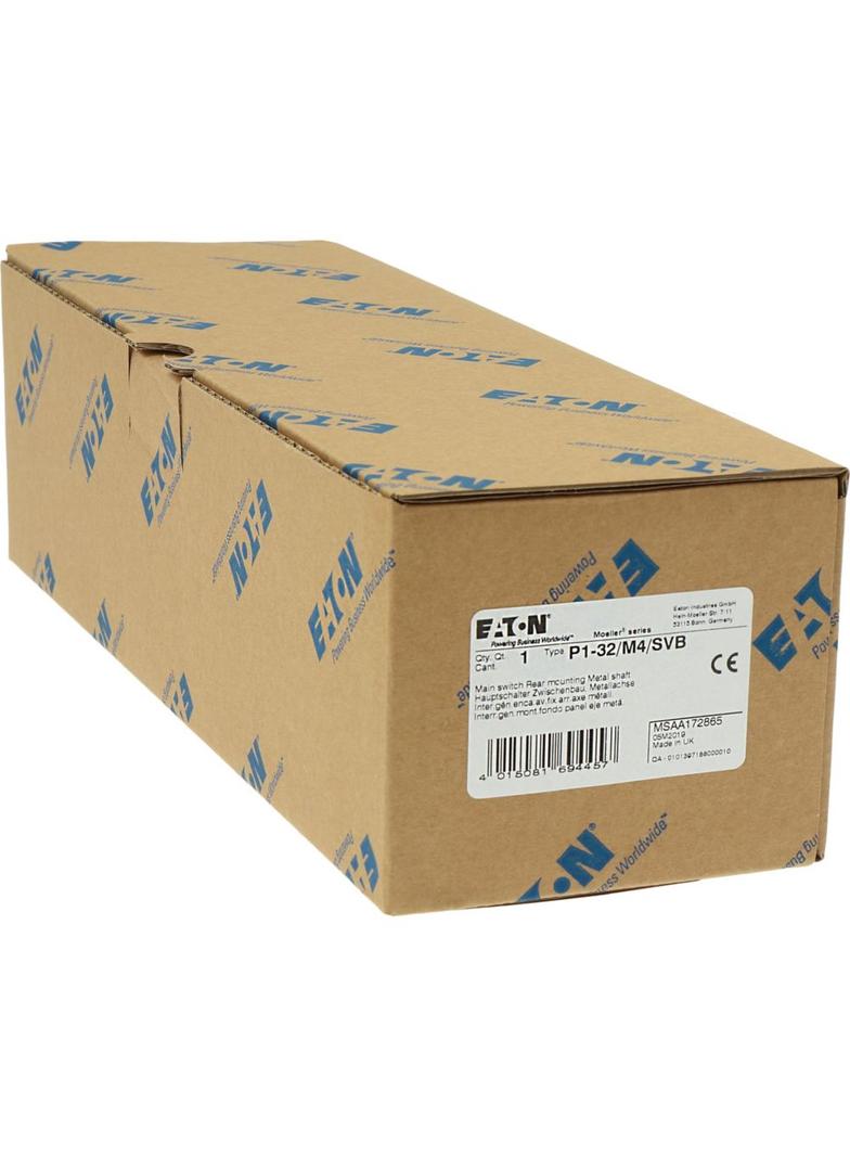 P1-32/M4/SVB Rozłącznik awaryjny 3P 32A przedłużka metalowa 400mm 172865 EATON