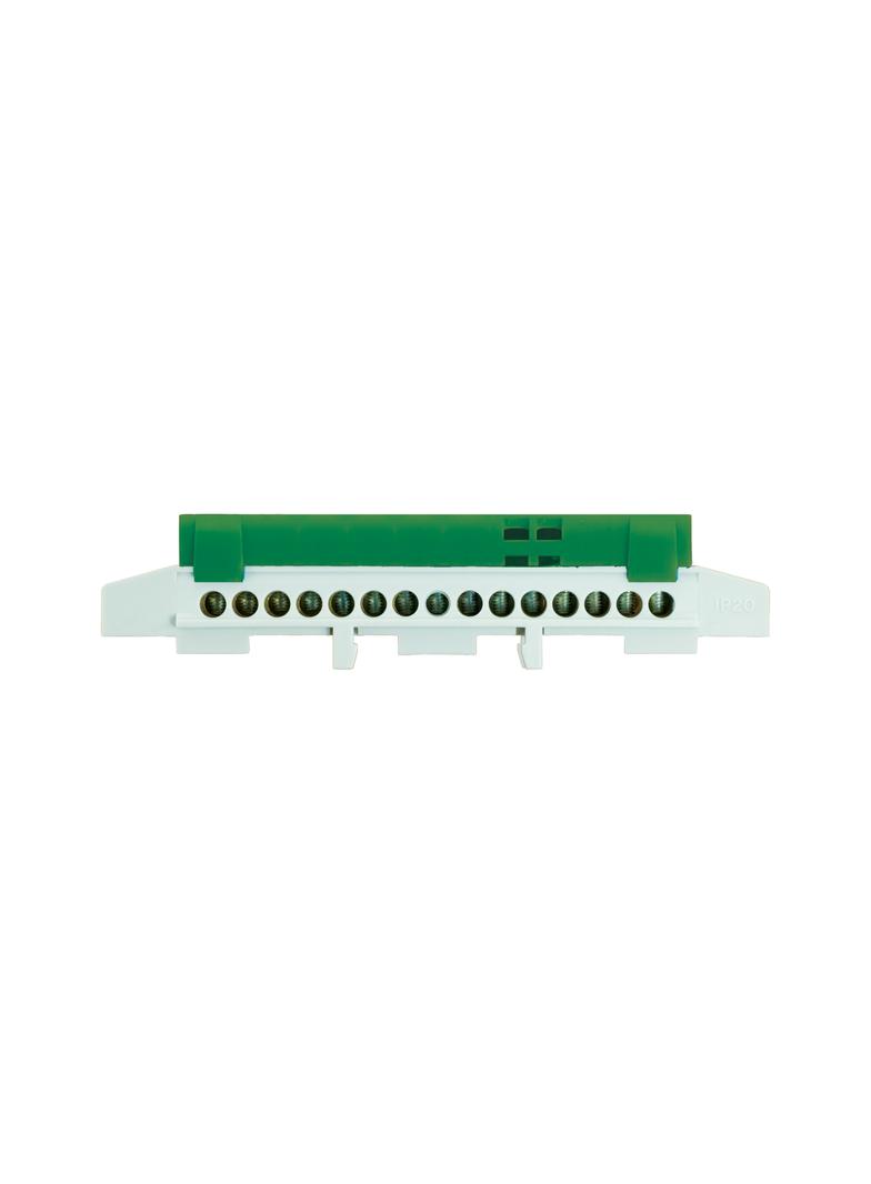 Listwa zaciskowa - 15 zielona, IP 20