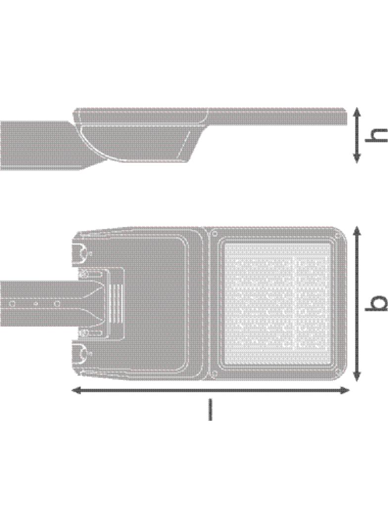 Oprawa uliczna STREETLIGHT FLEX SMALL 25W 740 RV25ST ALW