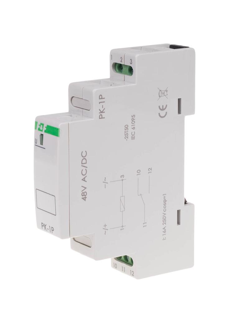 Przekaźnik elektromagnetyczny PK-1P 48 V PK-1P-48V F&F