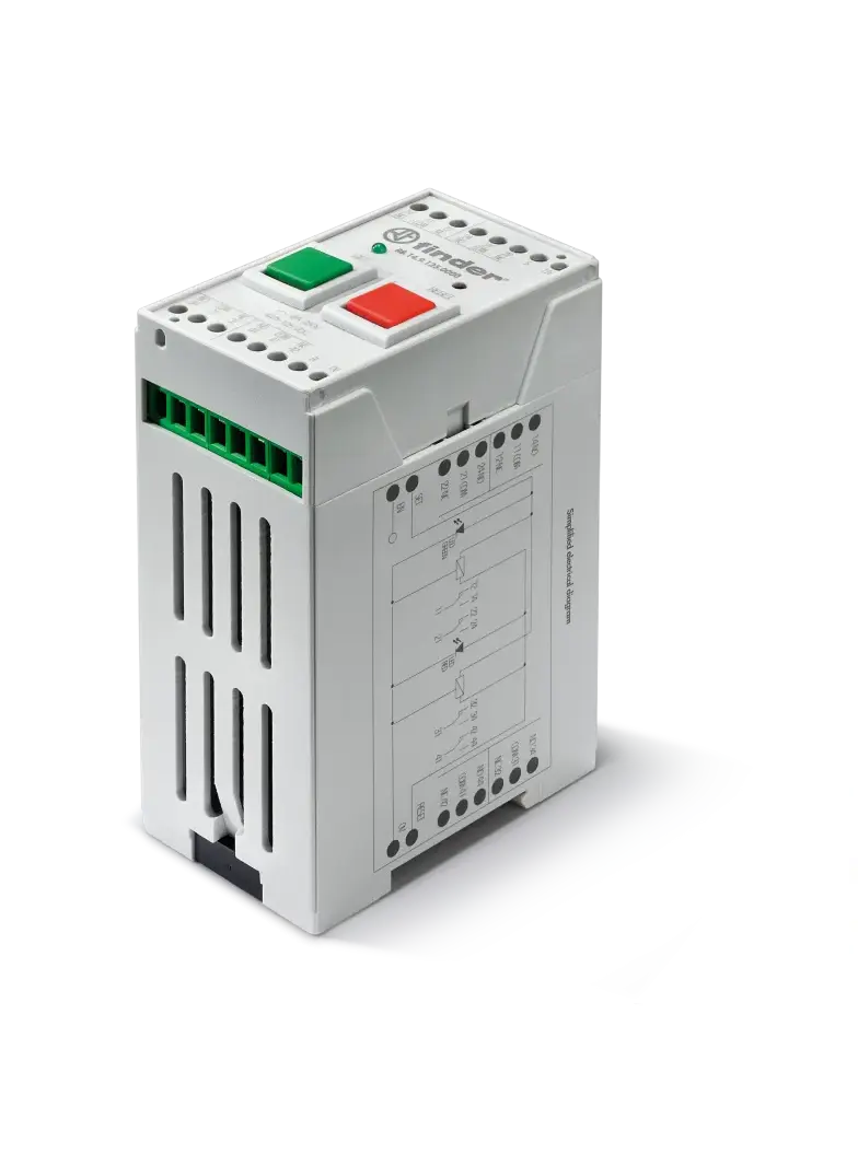 Przekaźnik bistabilny modułowy serii RB: 4 P; 8A; 110…125V DC