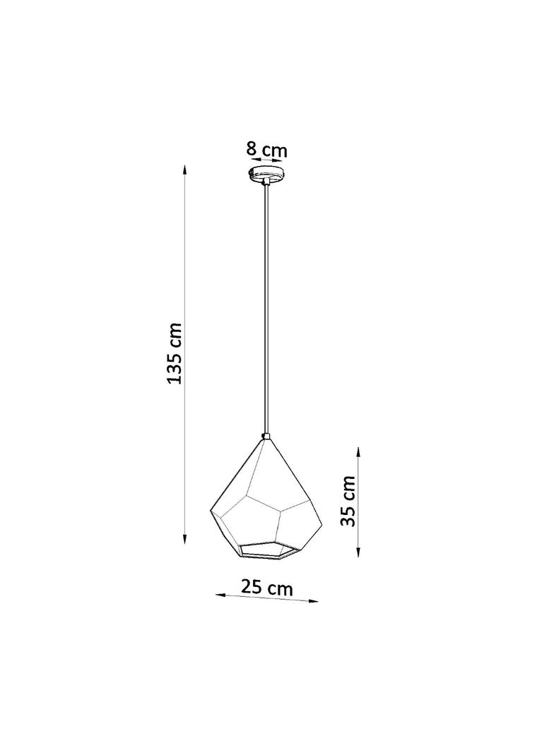 Sollux Lampa wisząca ceramiczna PAVLUS SL.0844