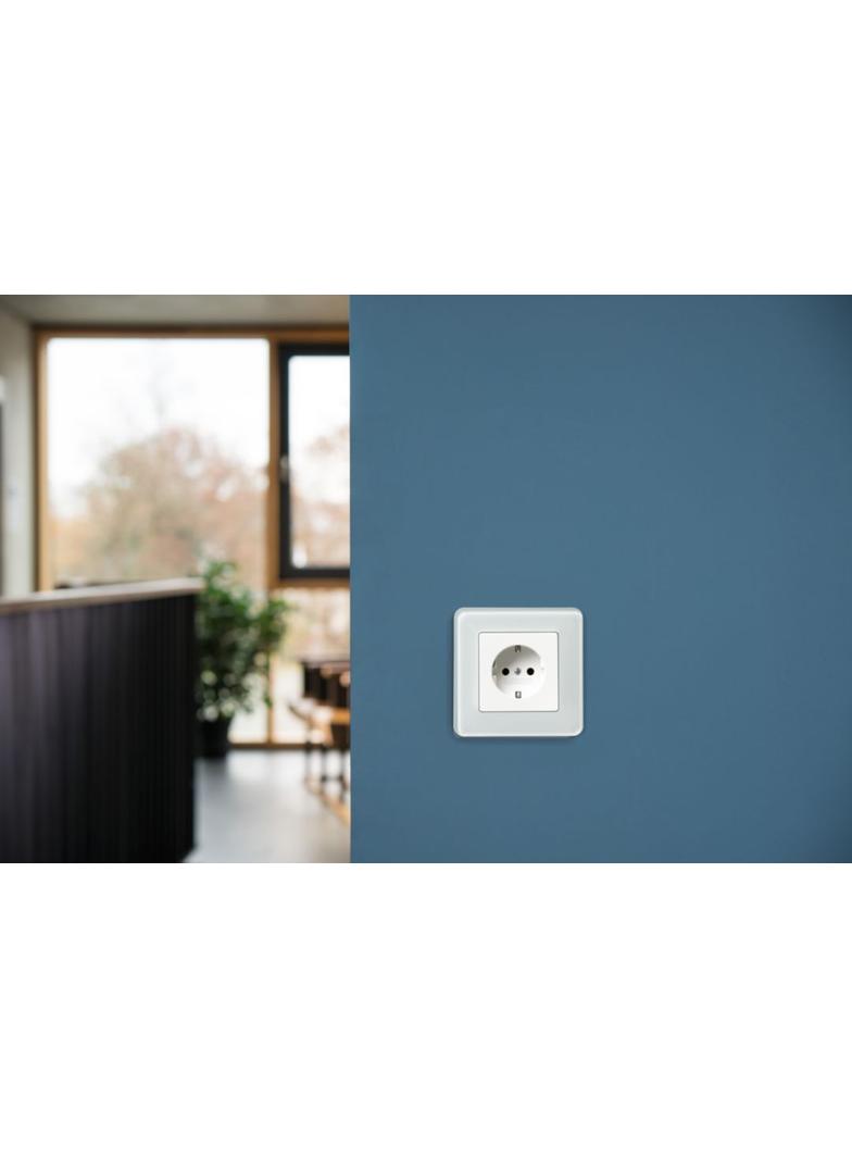 Q.7 Ramka 1-krotna do modułu podświetlenia LED, łupek 10116130 HAGER