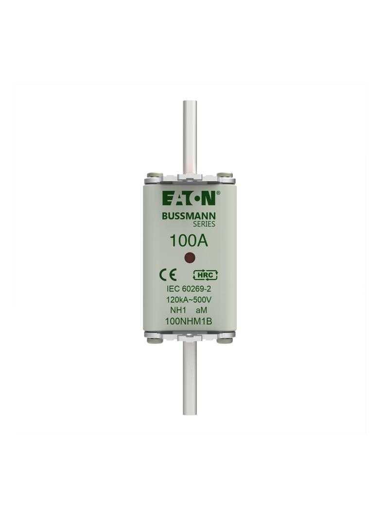 FUSE NH SIZE 1 AM 100A 500V Wkładka NH1 100A 500V AM podwójny wskaźnik 100NHM1B EATON