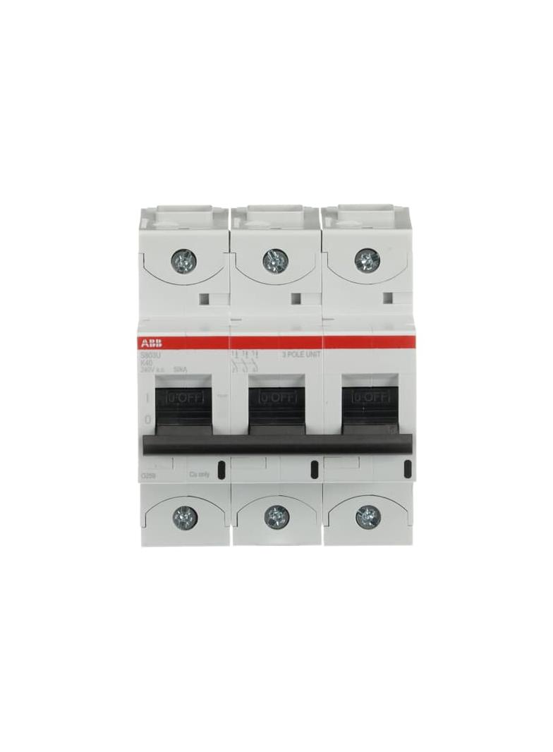 S803U-K40 Wyłącznik nadprądowy 50kA 3P K40A 2CCS863017R0557 ABB