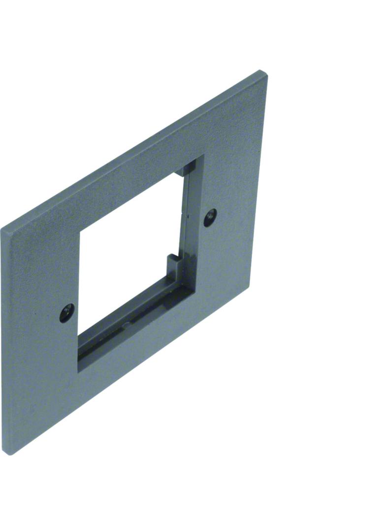 tehalit.VE-EE Płytka czołowa 1*50 do GBZ stal szary PA GBZWR17011 HAGER