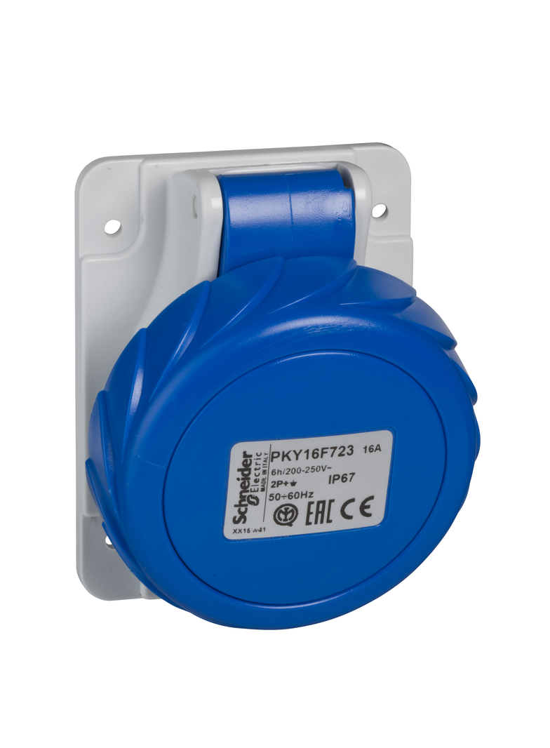 Gniazdo Pratika 32A 3P-N-E 200-250V IP67 50-60Hz