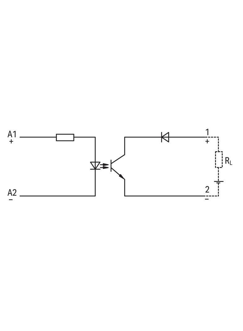 optoseparator 10mm 24VDC/60VDC 100mA WAGO