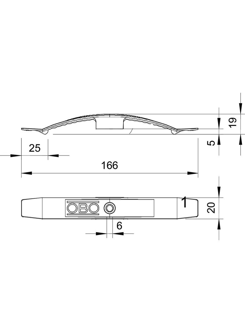 2034, KLAMRA KABLOWA, 2X5 NYM3X1.5