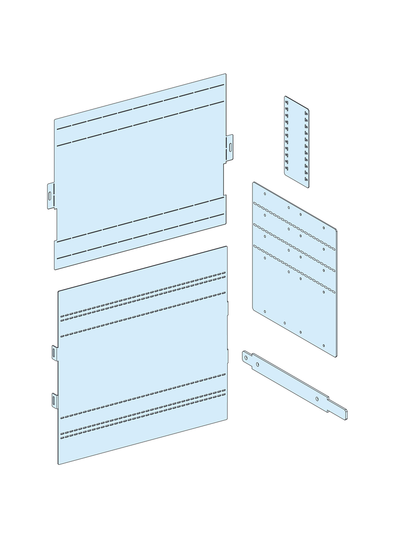 Rozdzielnice PrismaSet, osłona interfejsu Canalis