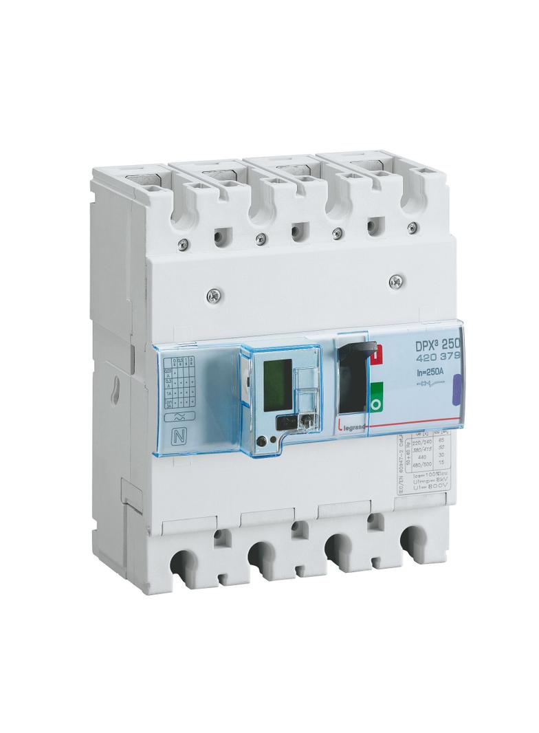 Wyłącznik DPX3 250 El 4P 250A 50Ka 420379 LEGRAND