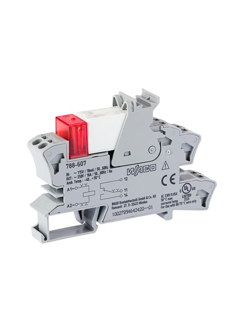 podstawka z przekaźnikiem 115V AC 1p