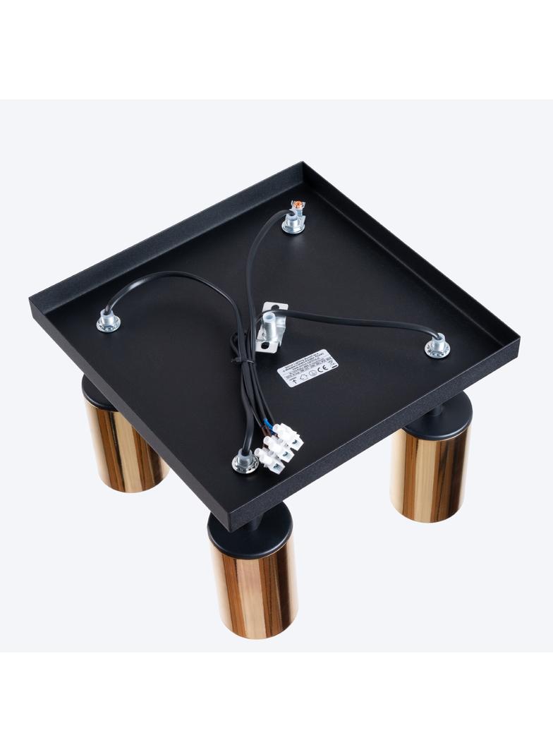 Plafon WINX 4 czarny/złoty