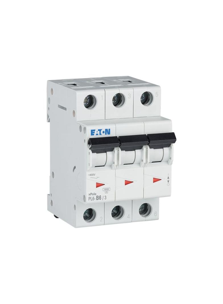 PL6-B6/3 Wyłącznik nadprądowy 6kA B6A 3P 286586 EATON