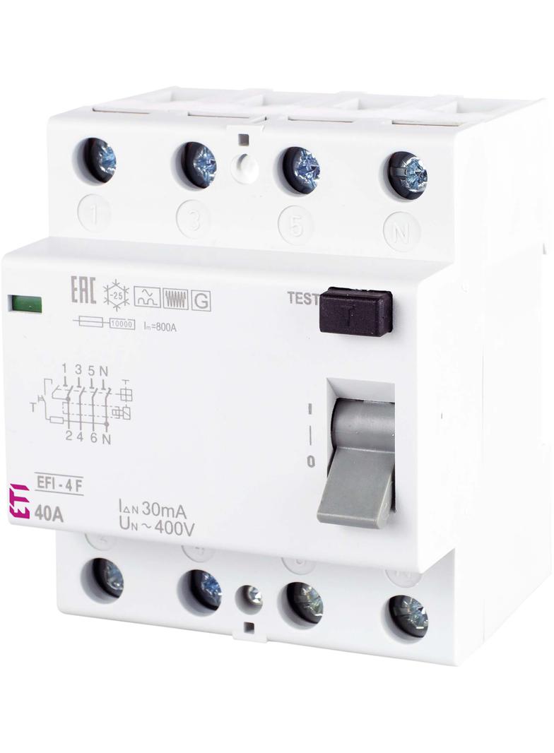 EFI-4 F 40/0.03 Wyłącznik różnicowoprądowy Typ F