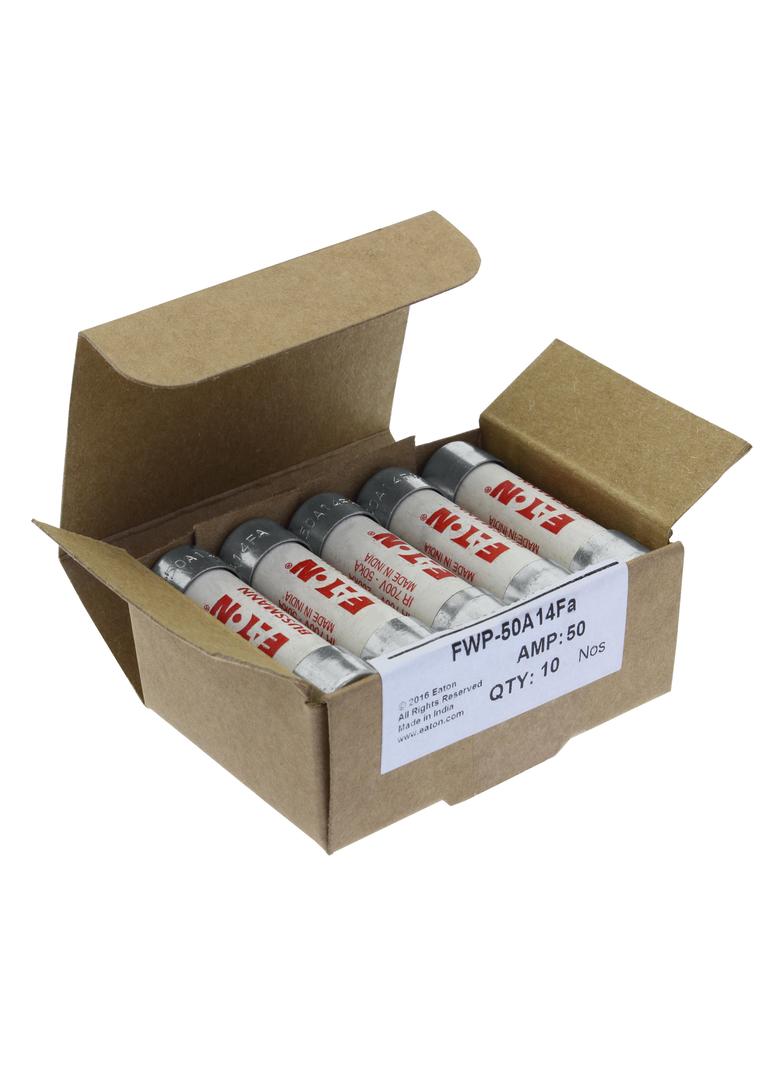 50AMP 700VAC FERRULE 14 X 51 MM 50AMP 700VAC cylindryczna do półprzewodników 14.3 X 50.8MM FWP-50A14