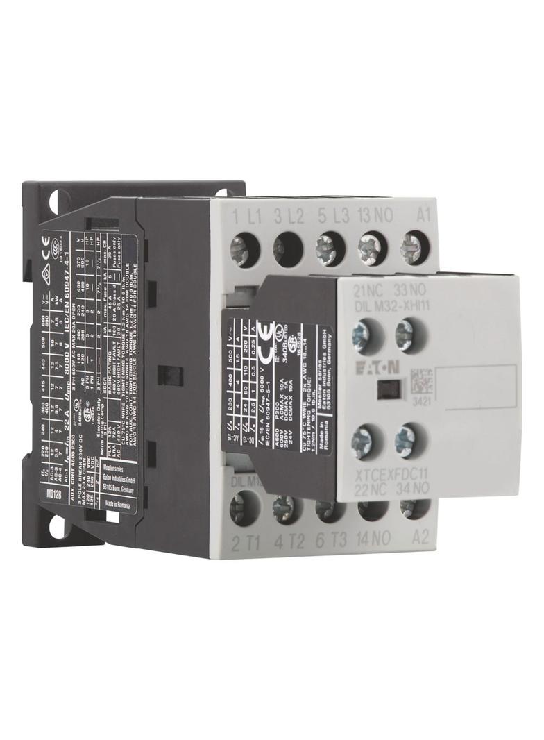 DILM12-21(24VDC) Stycznik mocy 12A [AC-3] 2Z 1R 276915 EATON
