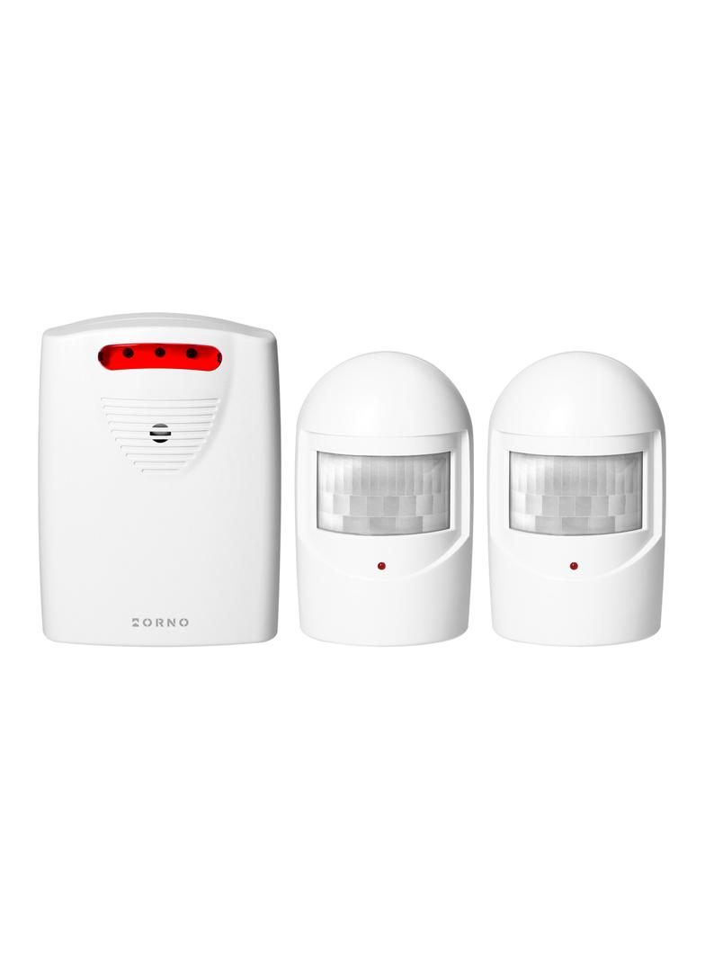 Zestaw czujników ruchu z sygnalizacją bezprzewodową IP44, 120m
