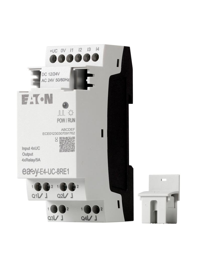 EASY-E4-UC-8RE1 easyE4 rozszerzenie 12-24VDC 24VAC 4DI 4DO-R 197217 EATON