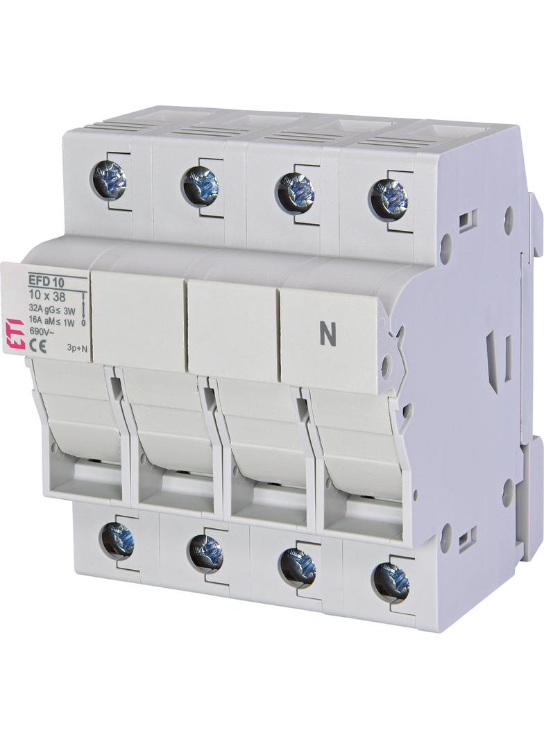 Rozłącznik bezpiecznikowy z adapterem EFD 10 3P+N AD 002540305 ETI
