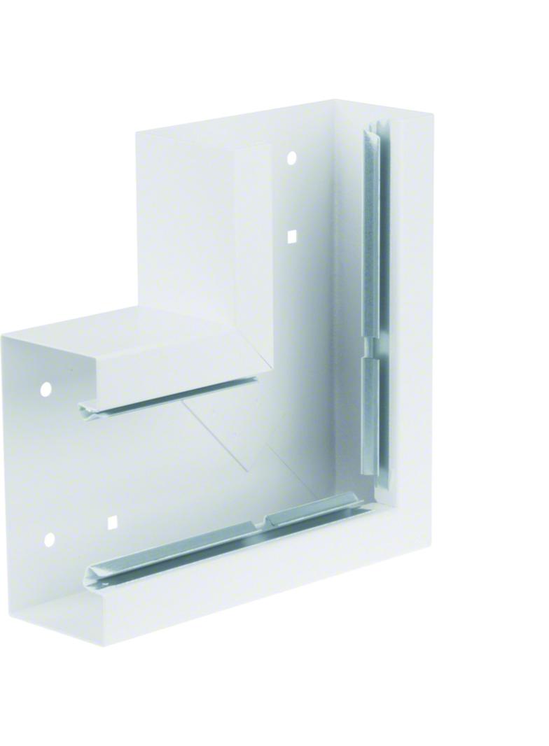 tehalit.BRS Kąt płaski 65x130, stalowy, biały BRS6513059016 HAGER
