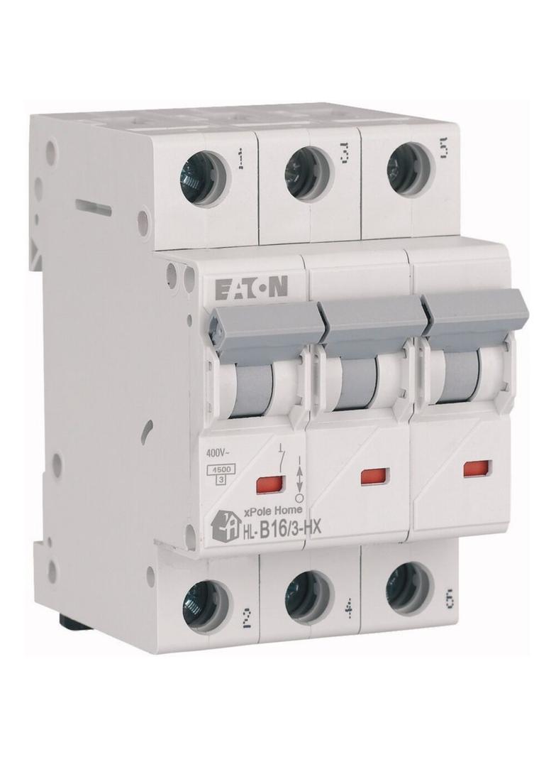 HN-B16/3 Wyłącznik nadprądowy 6kA B16A 3P 194881 EATON