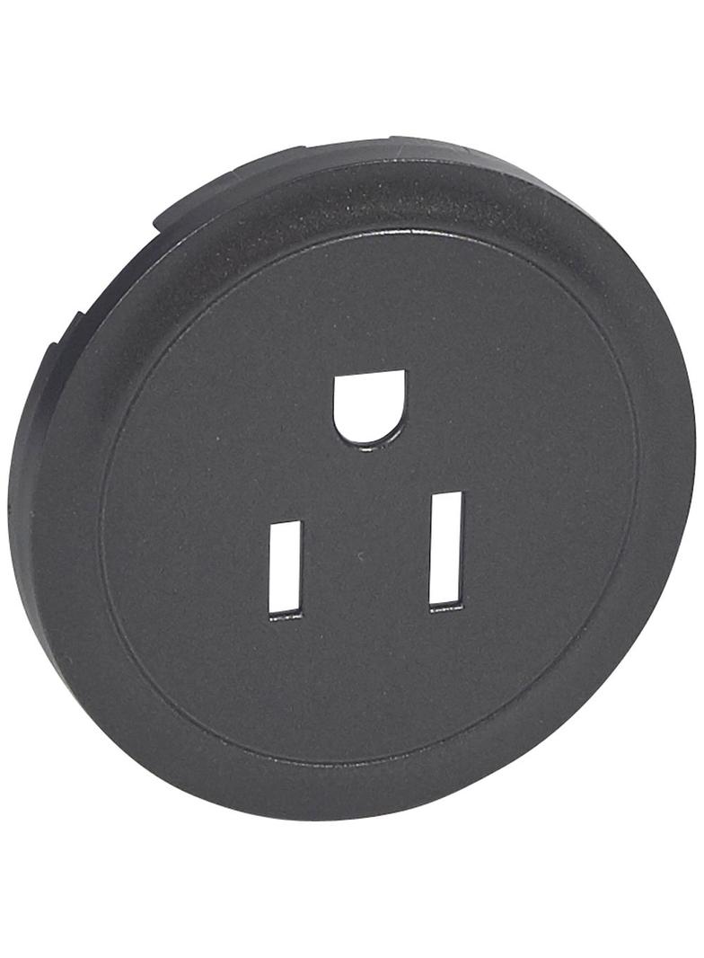 CELIANE - Plakietka do gniazd EURO/US grafitowa, Legrand