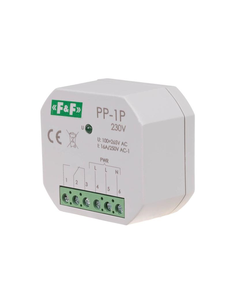 Przekaźnik elektromagnetyczny 1P 16A montaż podtynkowy U=230V PP-1P-230V F&F