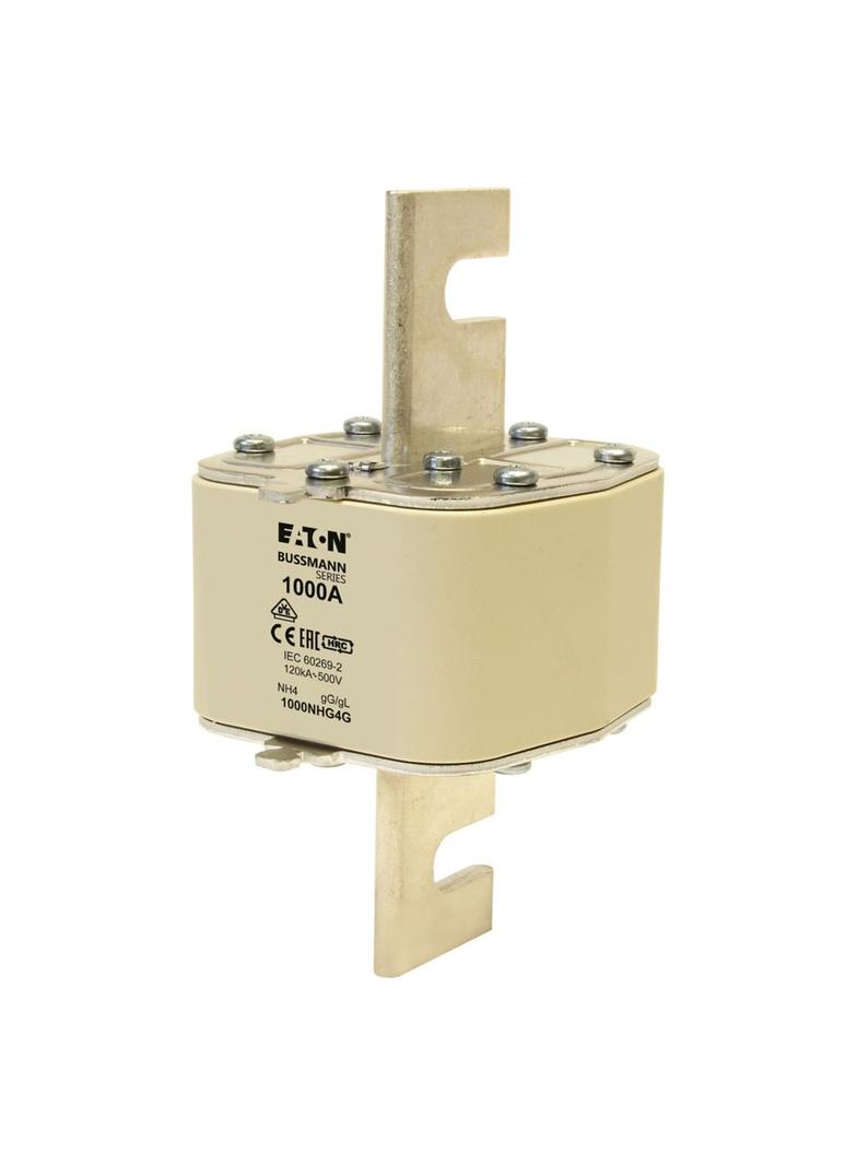 500V 1000A NH4 FUSE gG Wkładka NH4 1000A 500V GL/GG podwójny wskaźnik 1000NHG4G EATON