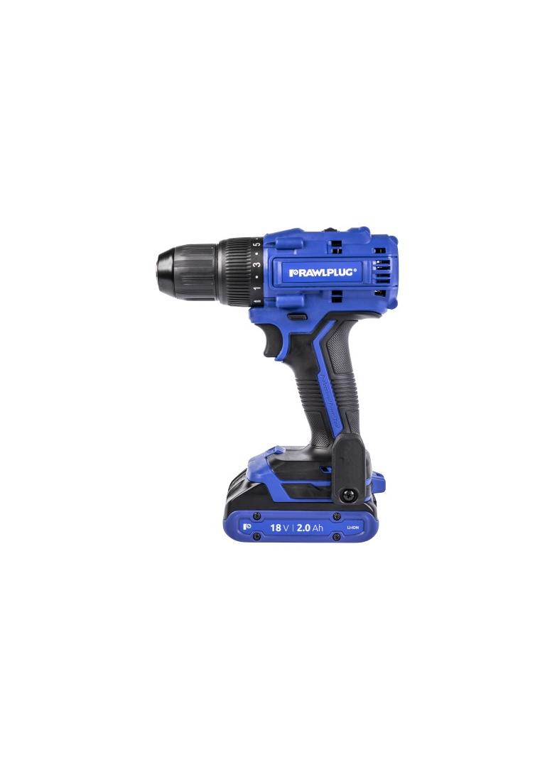 Wiertarko-wkrętarka akumulatorowa 18V 55Nm – zestaw M2