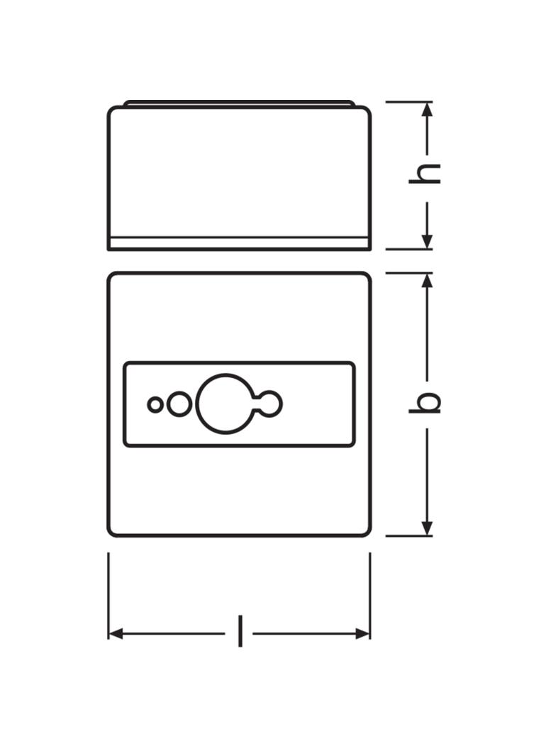 Adapter do montażu czujników na suficie stałym DALI LS/PD AP Kit