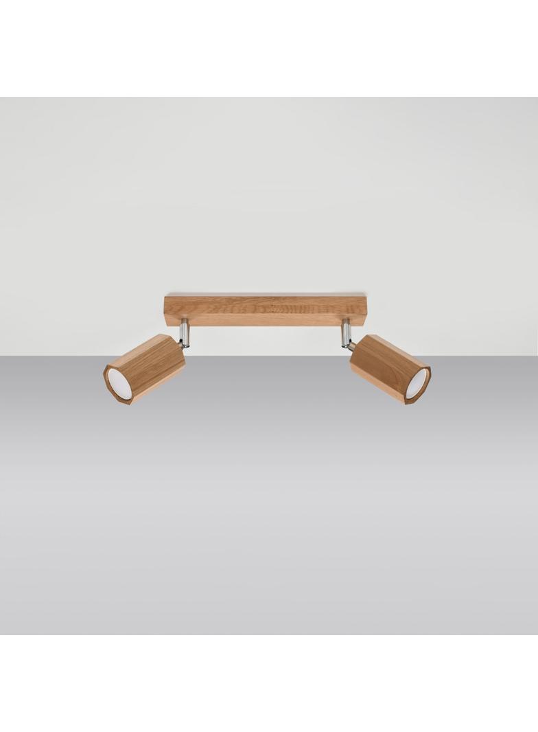 Sollux Plafon ZEKE 2 dąb SL.1029