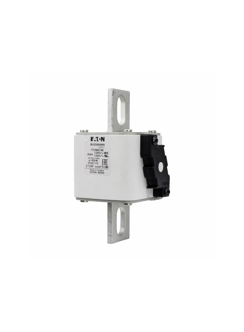 FUSE 800A 1250V 3FKE/115 AR CU Wkładka szybka 800A AC 1250V rozmiar 3 76x92x159 mm aR IEC, 170M6746