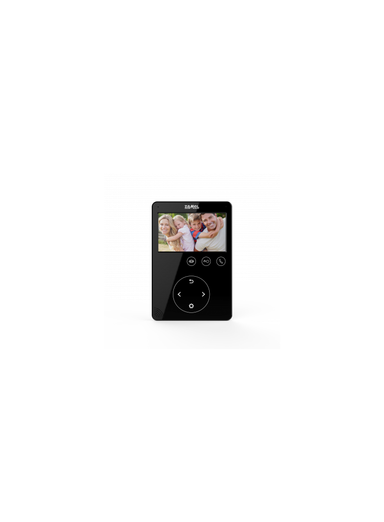 4,3" WIDEOMONITOR Z DOTYKOWYMI PRZYCISKAMI CZARNY TYP: VP-816B